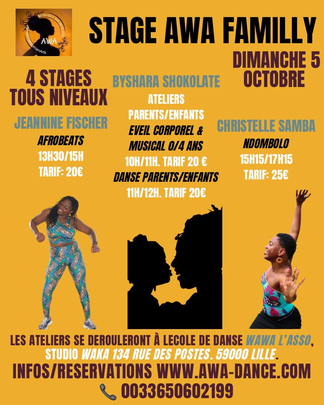 Image de Stage famille et féminité