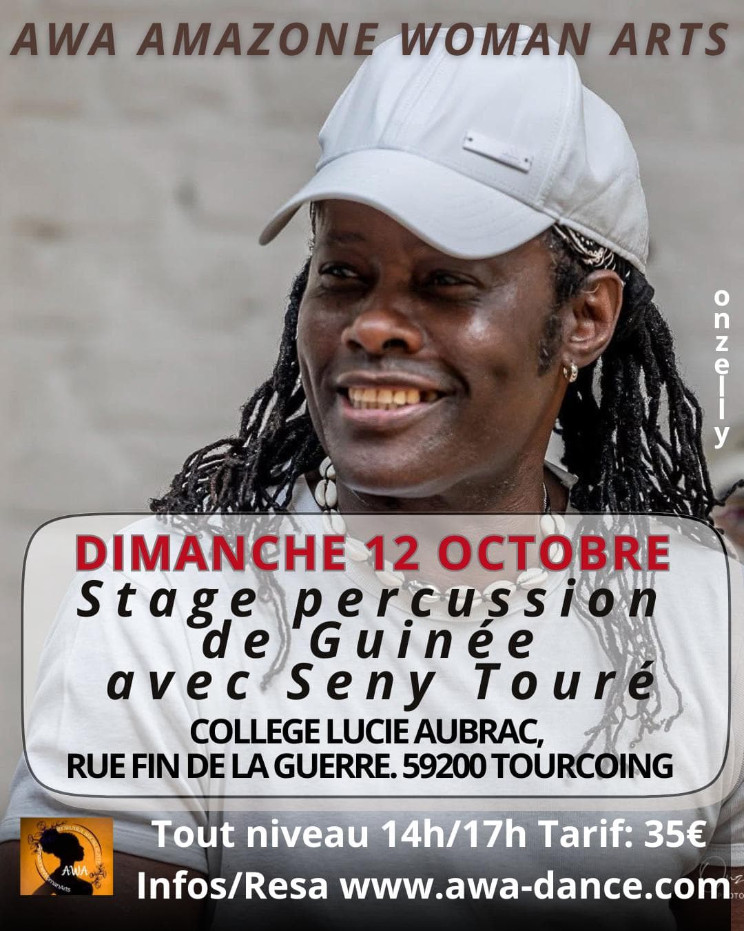 Stage de percussion avec Seny Touré