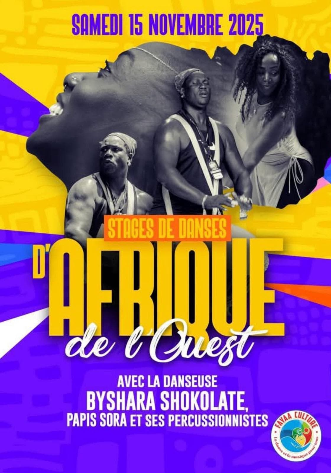 Stages de danses d'Afrique de l'Ouest + Soirée Repas